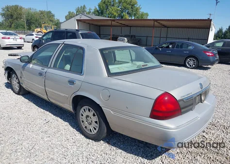 2006 Mercury Grand Marquis Gs z USA, uszkodzony, nr VIN 2MEFM74V86X638695